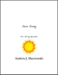 Sun Song Orchestra sheet music cover